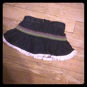💚💚Baby girl size 0-3 months Arizona jean skirt
